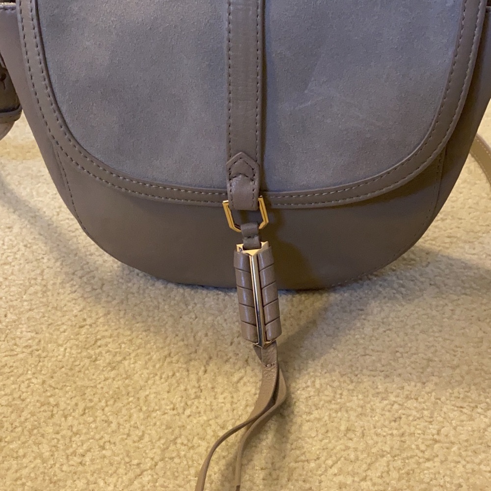 Covet by Stella & Dot Sloan Saddle leather handbag